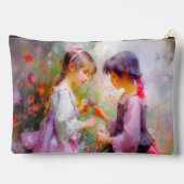 Austausch von Rose und Freundschaft Zubehörtasche (Rückseite)