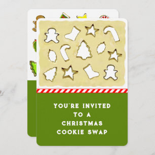 Austausch von Weihnachts-Cookies Einladung