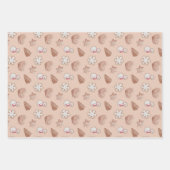 Austausch von Weihnachts-Cookies Geschenkpapier Set (Vorderseite)