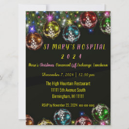 Austausch von Weihnachtsgeschenken 6.5" x 8.7 Feiertagskarte