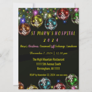 Austausch von Weihnachtsgeschenken 6.5" x 8.7 Feiertagskarte