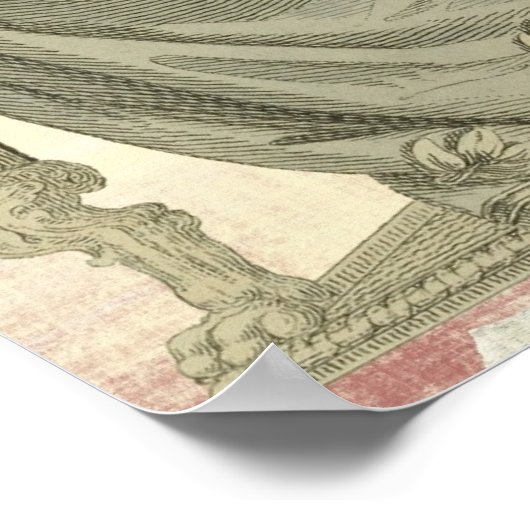 Austen Book Lovers Poster (Ecke)