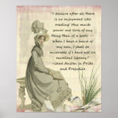 Austen Book Lovers Poster (Vorne)