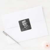 Austen Chamberlain Quadratischer Aufkleber (Umschlag)