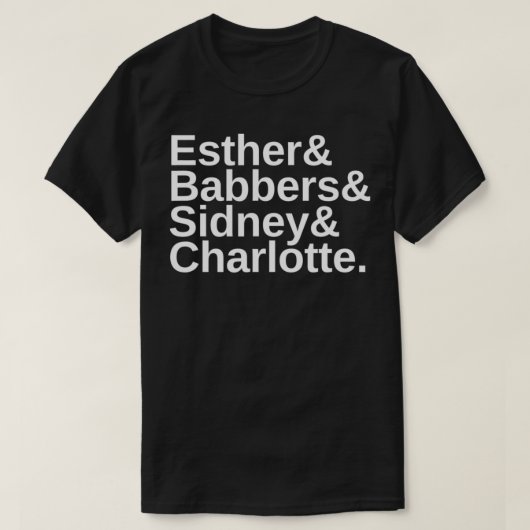 Austen Sanditon Characters T-Shirt (Design vorne)