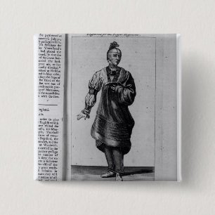 Austenaco, großer Krieger Button