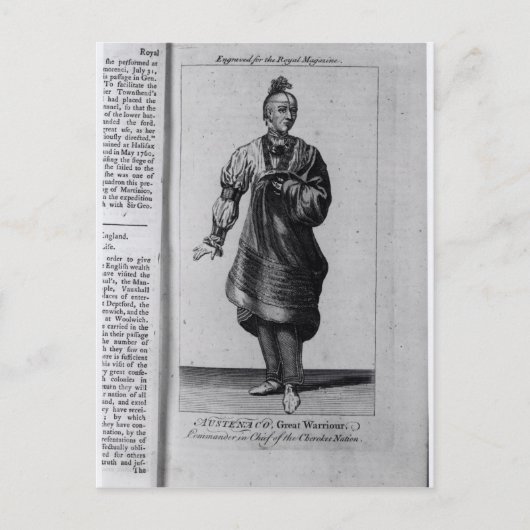 Austenaco, Großkrieger Postkarte (Vorderseite)