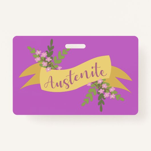 Austenit I Ausweis (Vorderseite)