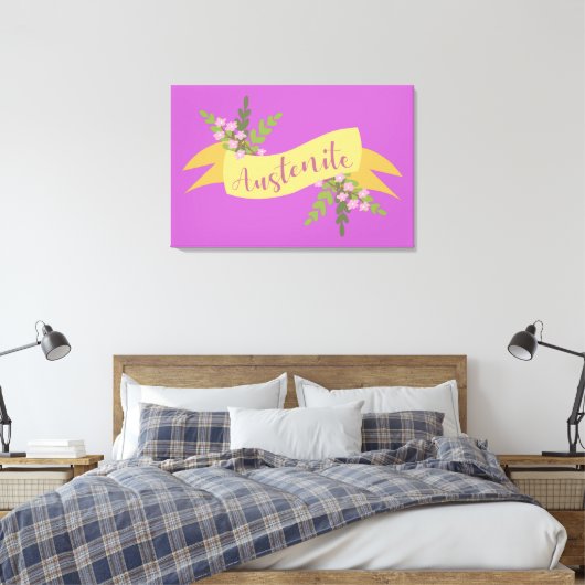 Austenit I Leinwanddruck (Insitu (Schlafzimmer))