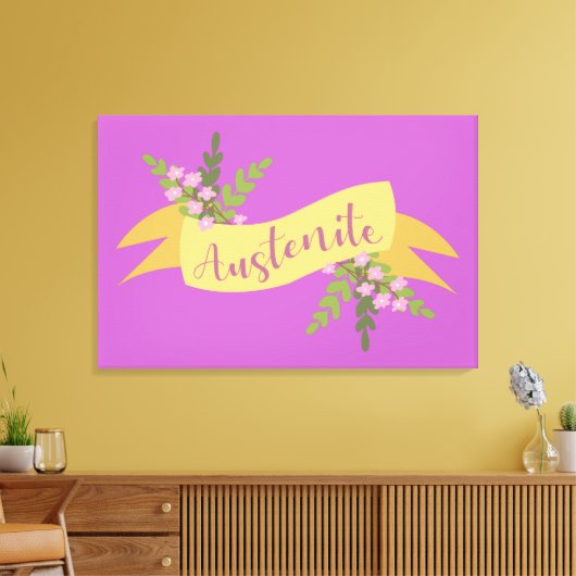 Austenit I Leinwanddruck (Insitu (Wohnzimmer))
