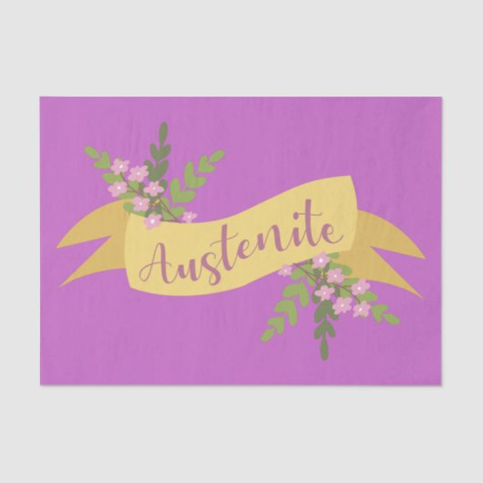 Austenit I Seidenpapier (Vorderseite)