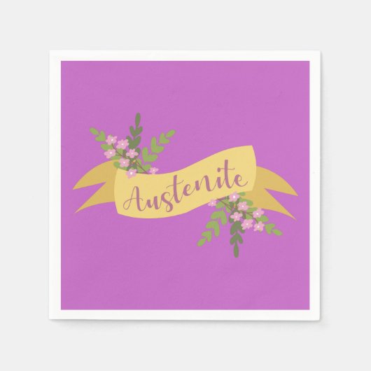 Austenit I Serviette (Vorderseite)