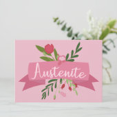 Austenit II Einladung (Stehend Vorderseite)