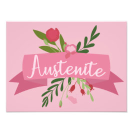 Austenit II Fotodruck