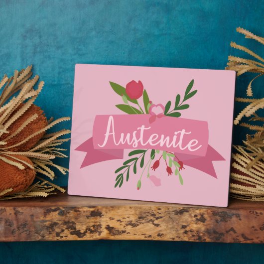 Austenit II Fotoplatte (Seite)