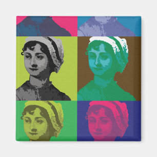 AustenPop -- Jane Austen-Art Magnet