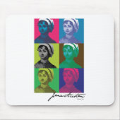 AustenPop -- Jane Austen-Art Mousepad (Vorne)