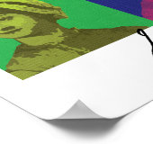 AustenPop — Jane Austen-Stil Poster (Ecke)