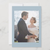 Auster in Wasserfarbe  Dankeskarte (Rückseite)