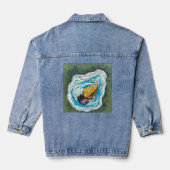 Auster mit Pea Crab Jacket Jeansjacke (Rückseite)