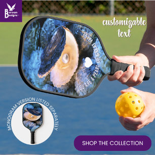 AUSTER Perle von großem Wert Custom Christlich Pickleball Schläger