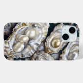 Auster- und Perlen-Klassik-Case-Mate-iPhone-Hülle Case-Mate iPhone Hülle (Rückseite (Horizontal))