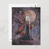 Austere Fairy Fantasy Postcard Postkarte (Vorne/Hinten)