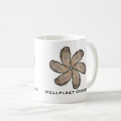 Austern-Blumen-Tasse - Entwürfe A u. D Kaffeetasse (VorderseiteRechts)