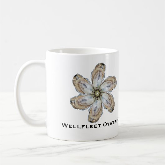 Austern-Blumen-Tasse - Entwürfe A u. D Kaffeetasse (Links)