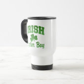 Austern-Bucht-Iren-Tasse Reisebecher (Vorderseite Links)