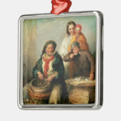 Austern, junger Sir? Silbernes Ornament (Links)