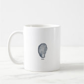 Austern-Logo Kaffeetasse (Links)