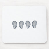 Austern-Logo Mousepad (Vorne)