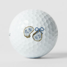 Austern mit blauem Bogen Golfball