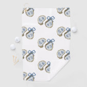 Austern mit blauem Bogen  Golfhandtuch (Insitu)