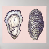 Austern Poster (Vorne)