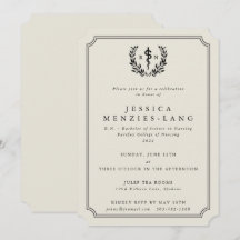 Austern/Schwarz Eingetragener Nurse Asclepius Absc