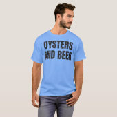 Austern und Bierauster T-Shirt (Vorne ganz)