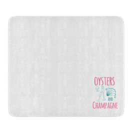 Austern- und Champagnerschneider Schneidebrett