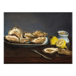 Austern von Edouard Manet Fotodruck