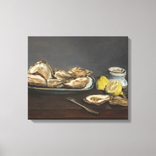 Austern (von Edouard Manet) Leinwanddruck