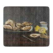 Austern (von Edouard Manet) Schneidebrett (Vorderseite)