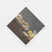 Austern (von Edouard Manet) Serviette (Ecke)