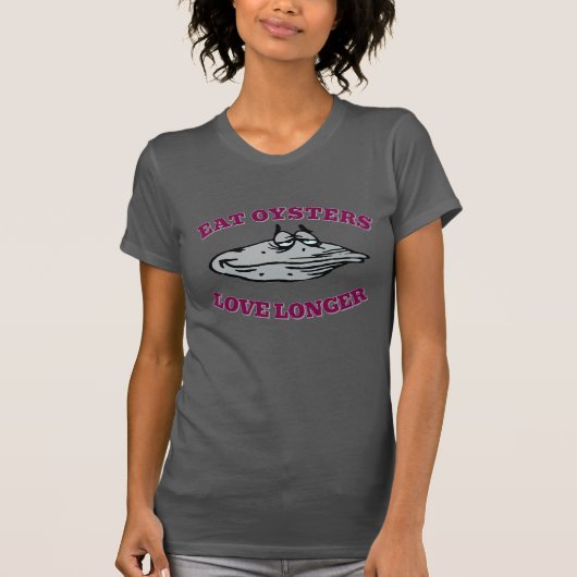Austernbar, Text bearbeiten, T-Shirt (Vorderseite)