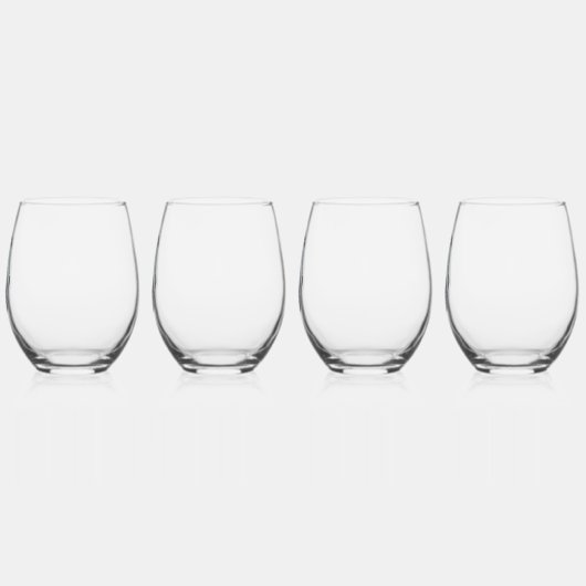 Austernglas - 4 Set Weinglas Ohne Stiel (Links)