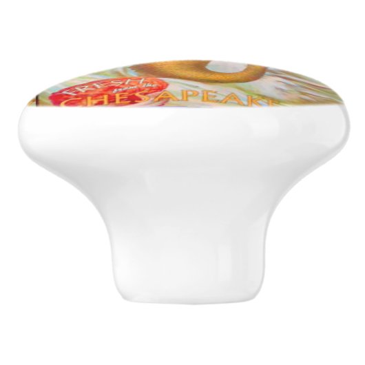 Austernmaid Keramikknauf (Seitenansicht)