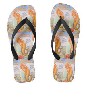 Austernmeerjungfrauen Badesandalen