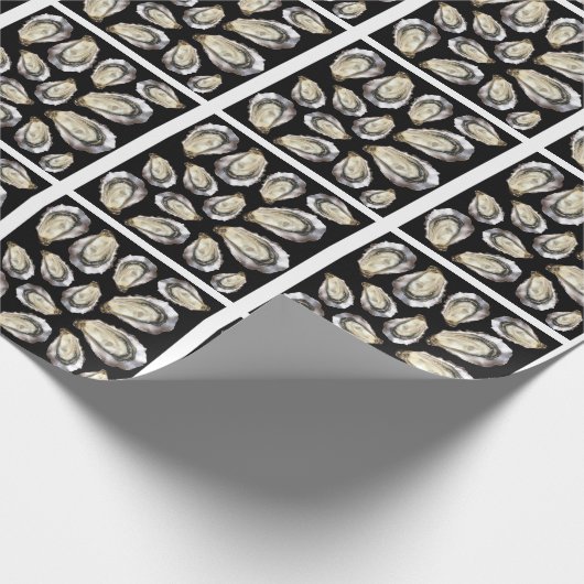 Austernmuster Geschenkpapier (Ecke)