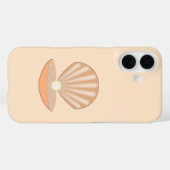 Austernschale und Perle geschlechtsneutral Case-Mate iPhone Hülle (Rückseite (Horizontal))