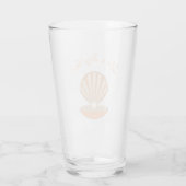 Austernschale und Perle Geschlechtsneutrale Anpass Glas (Rückseite)